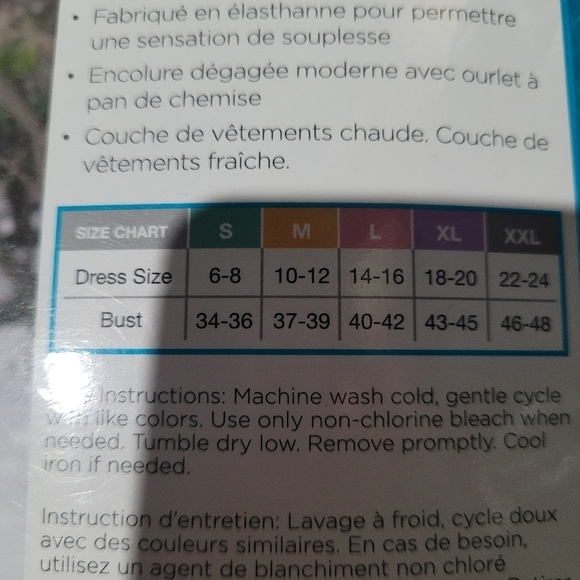 𝅺CUDDLE duds long sleeve scoop neck size xxl - Picture 2 of 2